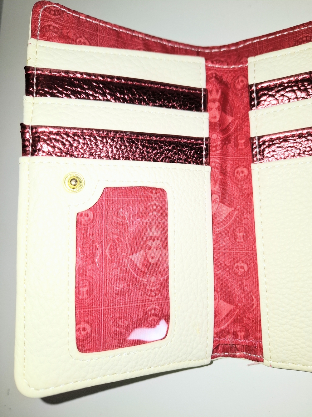 Loungefly Disney Snow White  Wallet with Red Accent and Gold Details - Picture 5 of 10